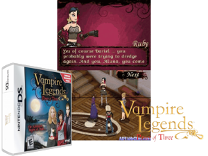 Game Thumbnail - Vampire Legends - Power of Three (USA) (NDSi Enhanced)